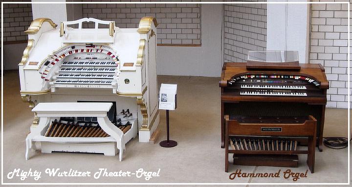 Die 'Mighty WurliTzer' Theaterorgel im Musikinstrumenten-Museum Berlin - ©twhk